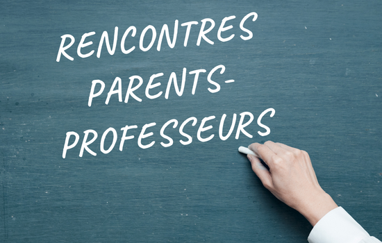 RÉUNIONS INDIVIDUELLES PARENTS  PROFESSEURS